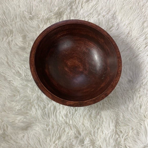 Urban Outfitters Etched Wood Bowl - Picture 4 of 6